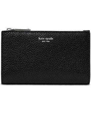 Kate Spade Classic Leather Bifold Wallet - Black