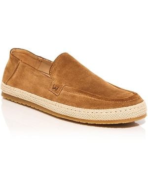 Stuart Weitzman Bala Espadrille Loafers - Brown