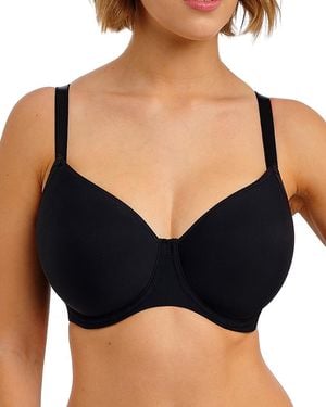 Freya Essentially Smooth U Molded Balconette T Shirt Bra - Black