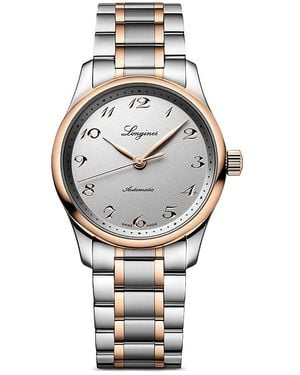 Longines Master Watch, 34Mm - Gray