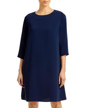 Caroline Rose A Line Dress - Blue