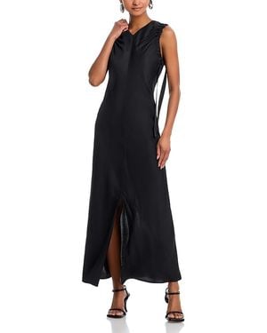 Helmut Lang Ruched Dress - Black