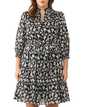 Estelle Sea Lily Dress - Black