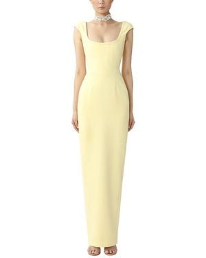 SAU LEE Brooke Gown - Yellow