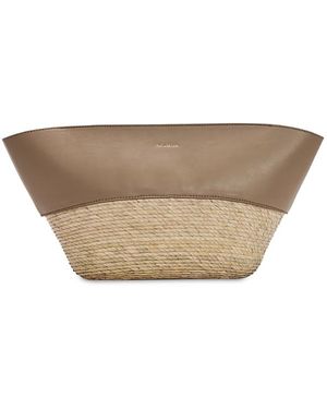 Altuzarra Basket Clutch - Natural