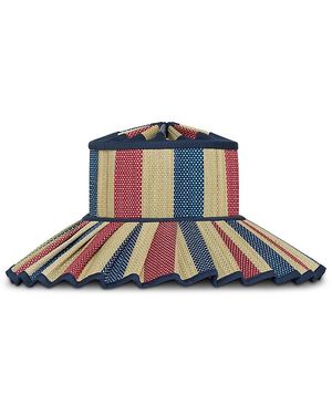 Lorna Murray Island Capri Straw Hat - Blue
