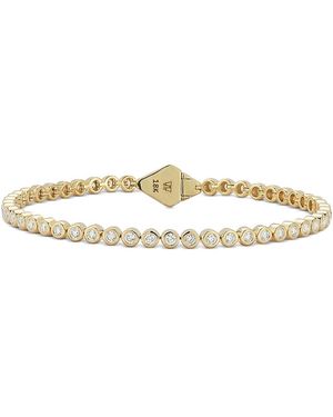 WALTERS FAITH 18K Diamond Classic Bezel Set Bracelet - White
