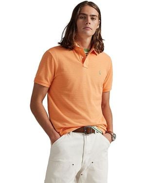 Polo Ralph Lauren The Iconic Mesh Polo Shirt - Orange