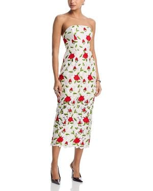 milly kait tile lace dress MILLY Kait Tile Lace Midi Dress - Exclusive
