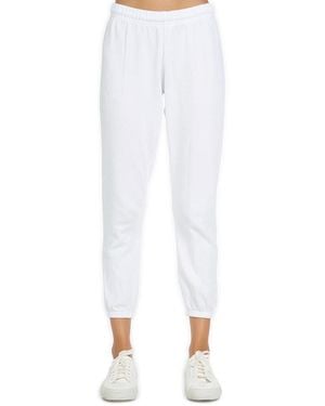 Michael Lauren Nate Sweatpant - White