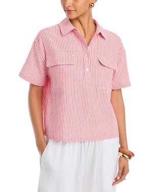 SINGLE THREAD Popover Top - Pink