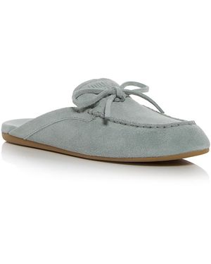 Miu Miu Mule Loafers - Gray