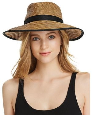 Eric Javits Sun Crest Packable Hat - Natural