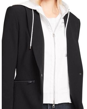 Veronica Beard Hoodie Dickey - White