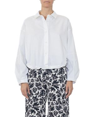 Callas Milano Lille Blouson Hem Shirt - White