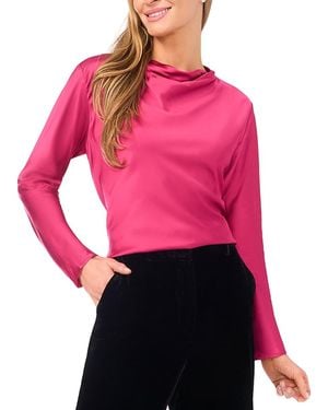 Ted Baker Amy High Neck Blouse - Red