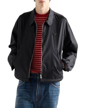 Prada Re-Nylon Blouson Jacket - Black