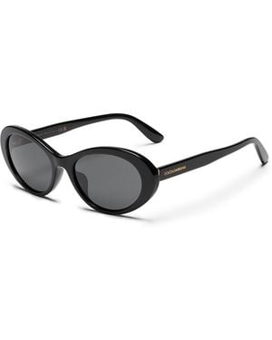 Dolce & Gabbana Cat Eye Sunglasses, 53Mm - Gray