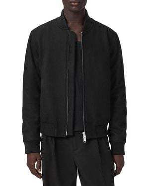 AllSaints Deceit Boxy Bomber Jacket - Black