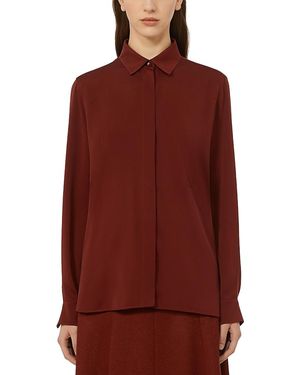 Max Mara Silk Shirt - Red