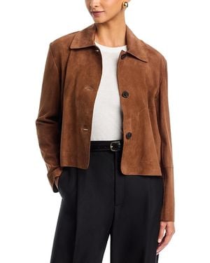 Arma Emy Suede Jacket - Brown