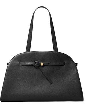 Tory Burch Romy Large Bauletto Bag - Black