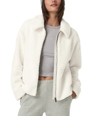 Vuori Lou Full Zip Jacket - Gray