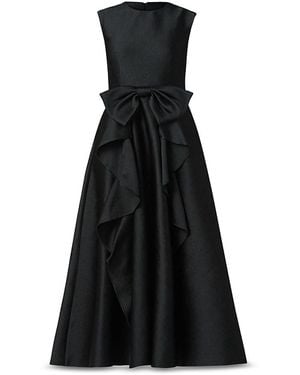 Shoshanna Mikado Leo Dress - Black