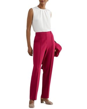 Hobbs Petite Gemma Straight Pants - Red