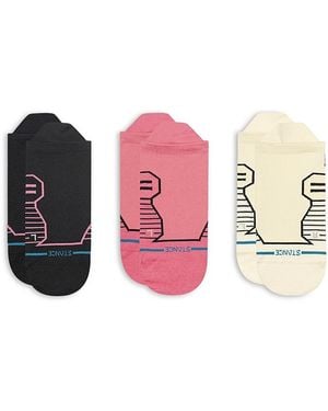 Stance Gated Socks, Pack Of 3 - Pink