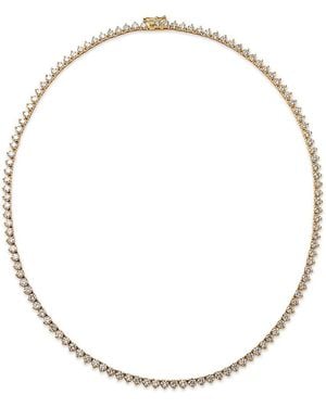 Bloomingdale's Fine Collection Luxe Collection Diamond Tennis Necklace - Metallic