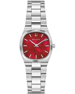 Bulova Super Seville Watch, 25Mm - White