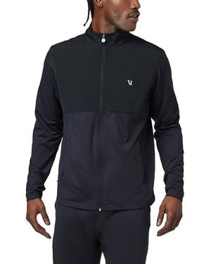 Vuori Sunday Element Hooded Track Jacket - Blue