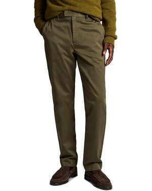 Vince Owen Cotton Brushed Twill Chinos - Green