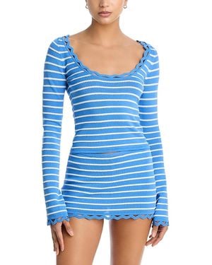 Solid & Striped The Penelope Top - Blue