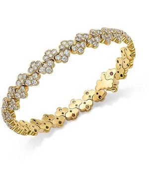 Roberto Coin 18K Cobra Diamond Bracelet - Metallic