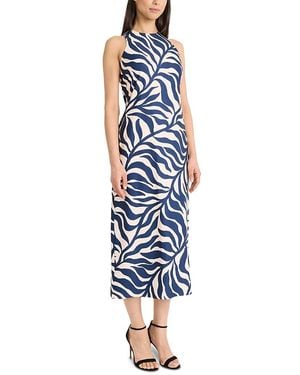 Donna Morgan Sleeveless Midi Dress - Blue