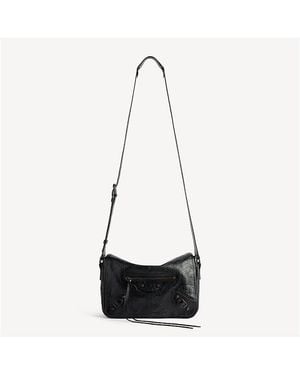Balenciaga Le City Flap Messenger Bag Small - White