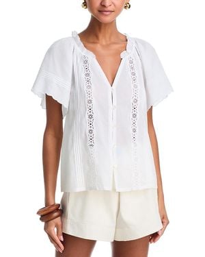 Xirena Bianca Shirt - White