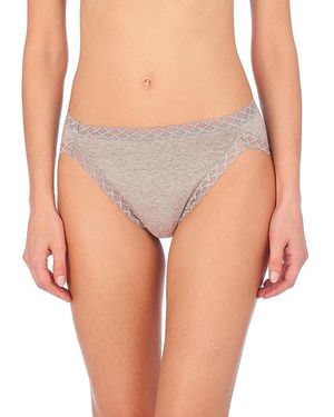 Natori Bliss Cotton French Cut Briefs - Pink
