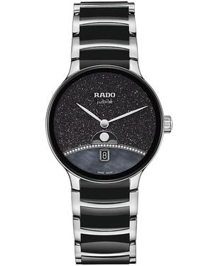 Rado Centrix Moon Watch, 35Mm - Black