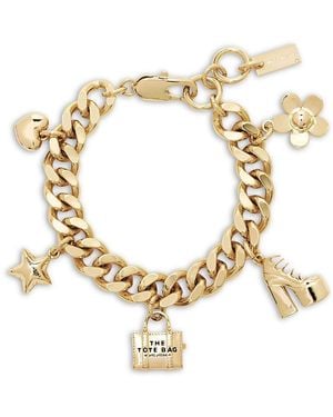Marc Jacobs Mini Icon Charm Bracelet - Metallic
