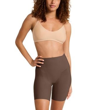 Commando Zone Smoothing Shorts - Brown