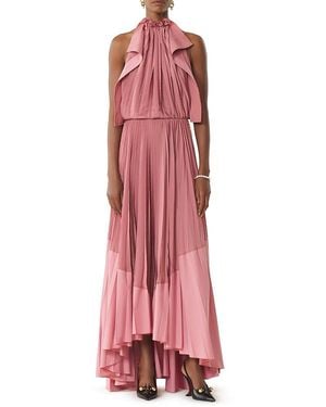Lanvin Pleated Dress - Pink