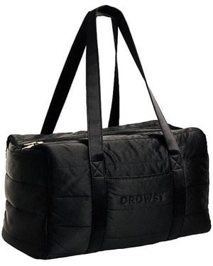 Drowsy Silk Weekender Travel Bag - Black