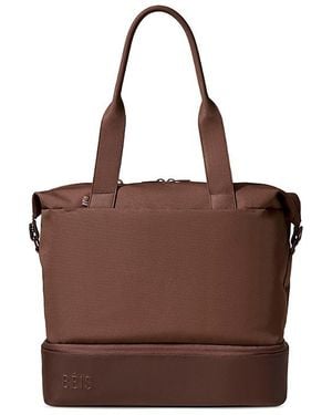 BEIS The Mini Weekender - Brown