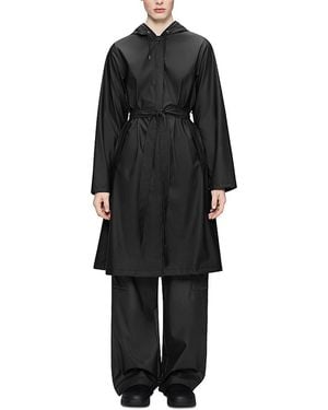 Rains A Line Waterproof Jacket - Black