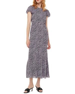 Whistles Lola Daisy Fields Dress - Purple