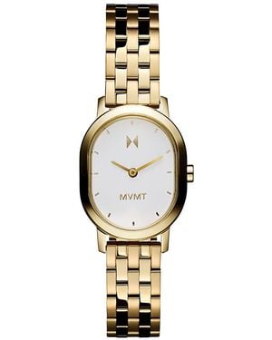 MVMT Carmel Oval Watch, 25Mm - Metallic