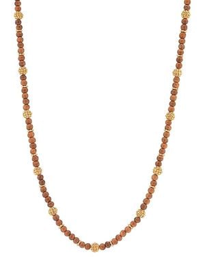 Capucine de Wulf Berry Beaded Strand Necklace, 24 - Metallic